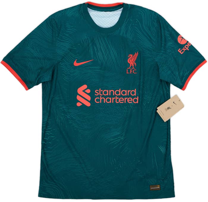2022-23 Liverpool Authentic Third Shirt Virgil #4