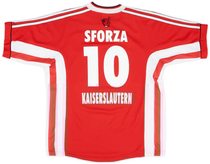 1998-99 Kaiserslautern Home Shirt Sforza #10 - 8/10 - (Y)