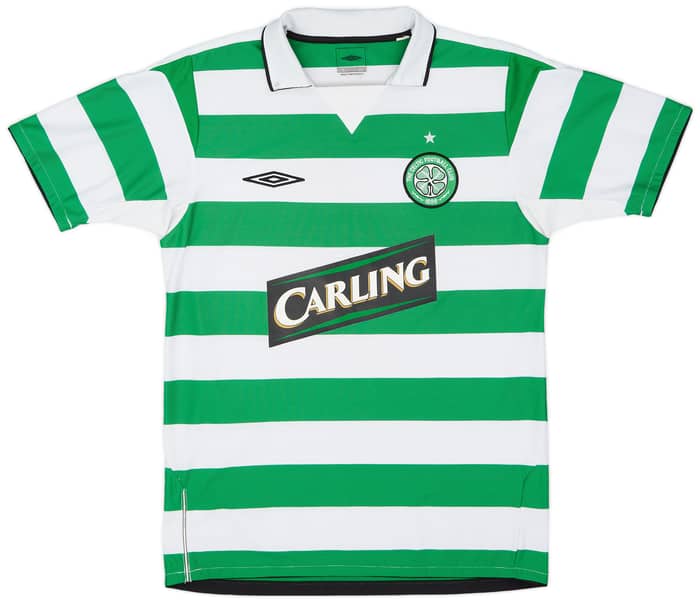 2004-05 Celtic Home Shirt Petrov #19 - 7/10 - (M)
