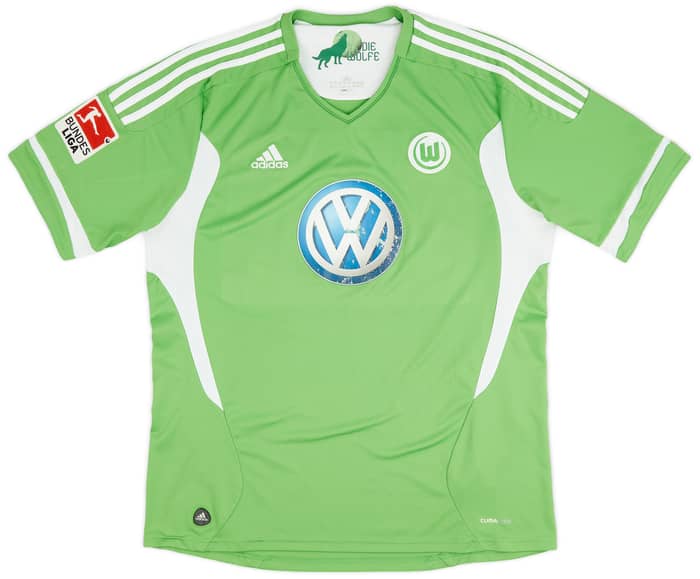 2011-12 Wolfsburg Home Shirt Sio #44 - 5/10 - (XL)