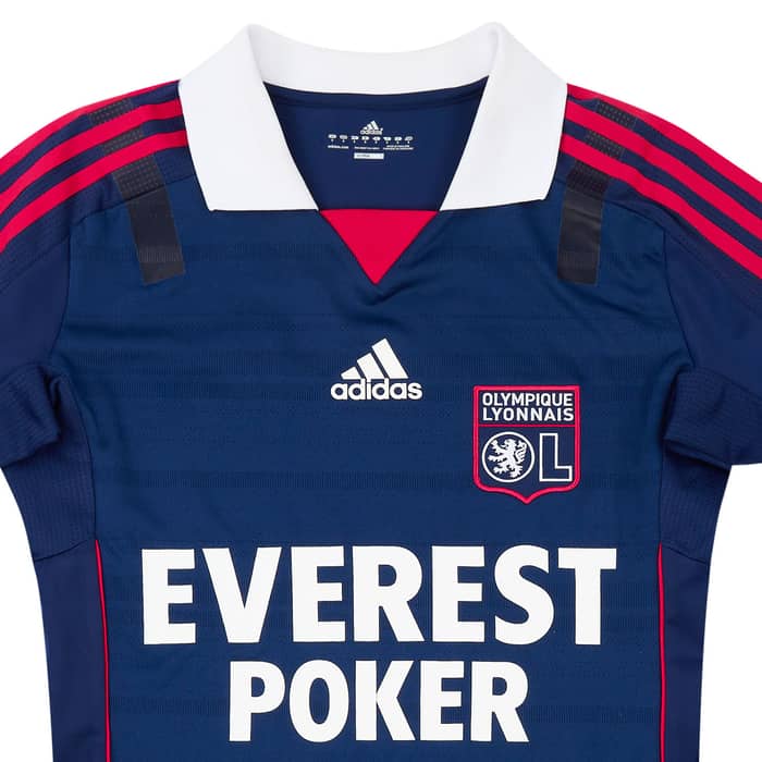2011-12 Lyon Player Issue TechFit Away L/S Shirt - 6/10 - (S)