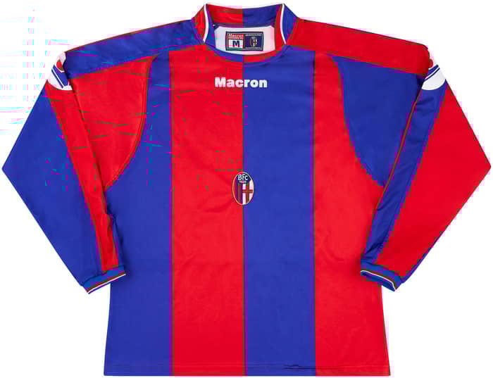 2004-05 Bologna Primavera Match Issue Home L/S Shirt #13
