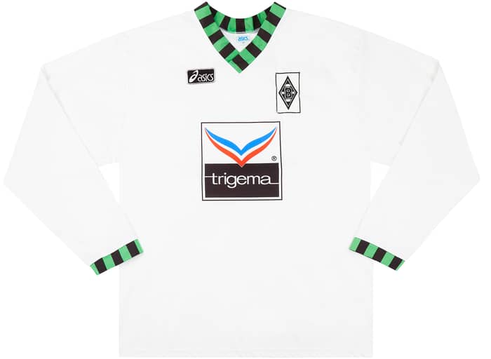 1992-94 Borussia Monchengladbach Home L/S Shirt - 8/10 - (XL)