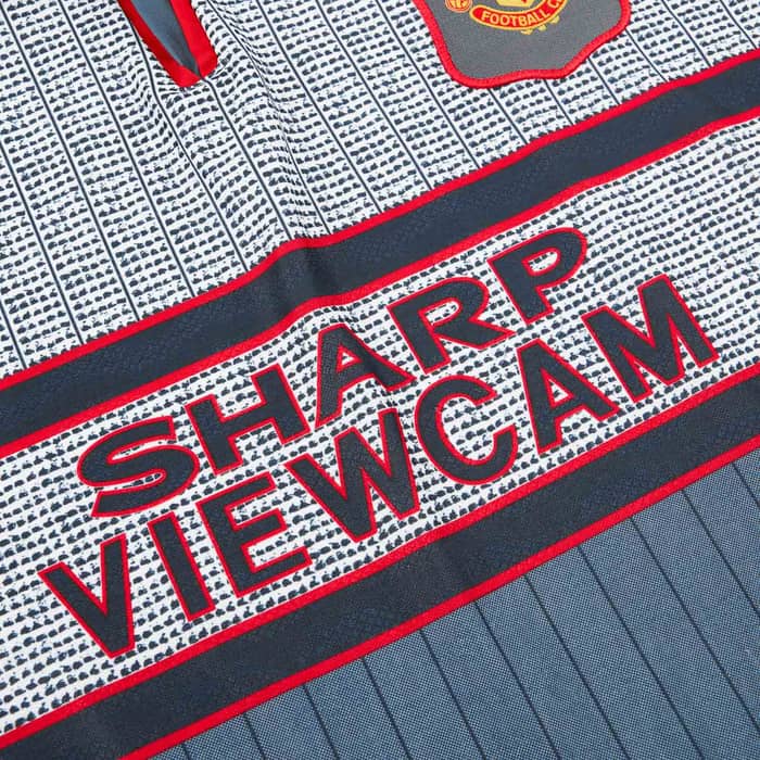 1995-96 Manchester United Away Shirt - 8/10 - (Y)
