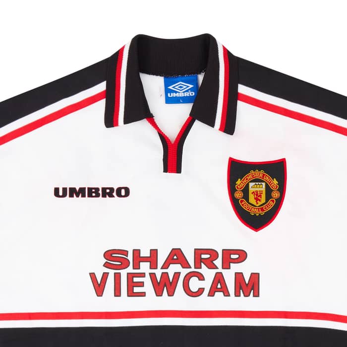 1997-99 Manchester United Away Shirt - 8/10 - (Y)