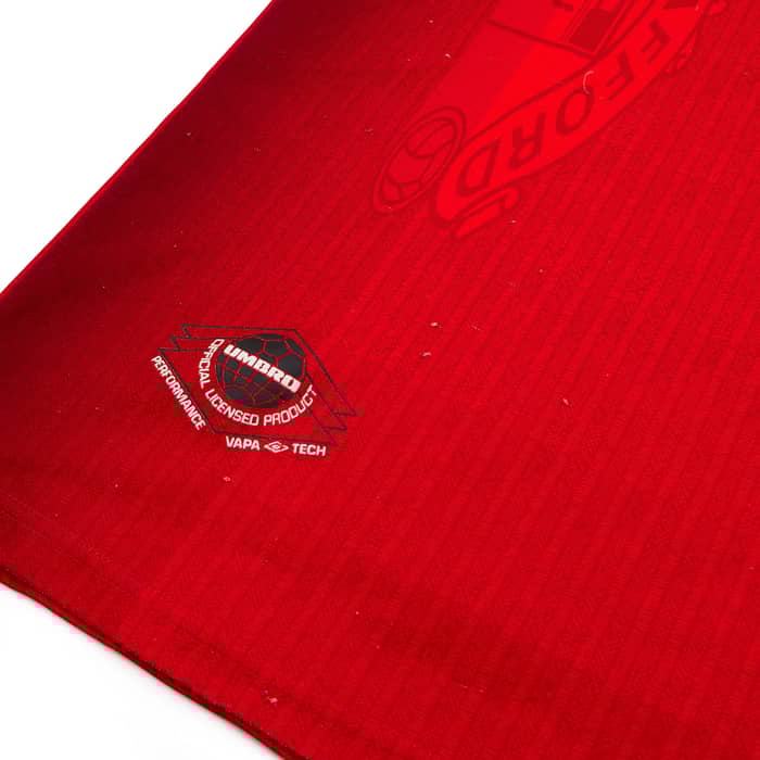1996-98 Manchester United Home Shirt - 7/10 - (Y)
