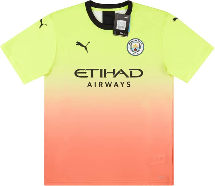 2019-20 Manchester City Player Issue Third Shirt