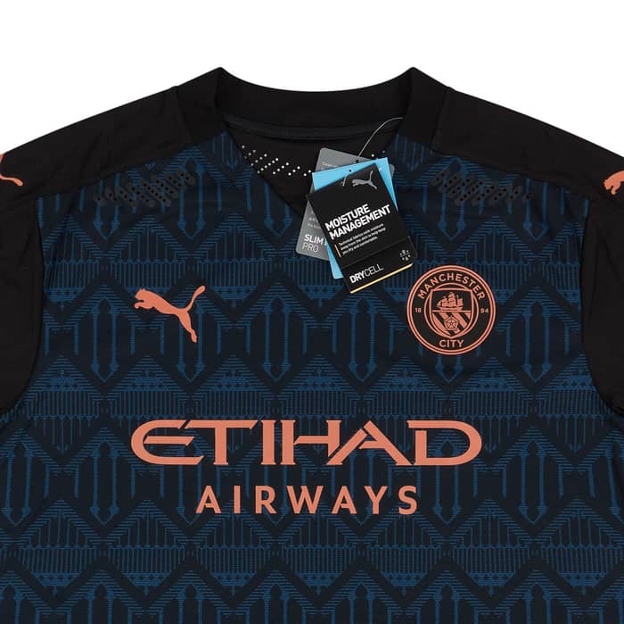 2020-21 Manchester City Player Issue Away Shirt de Bruyne #17