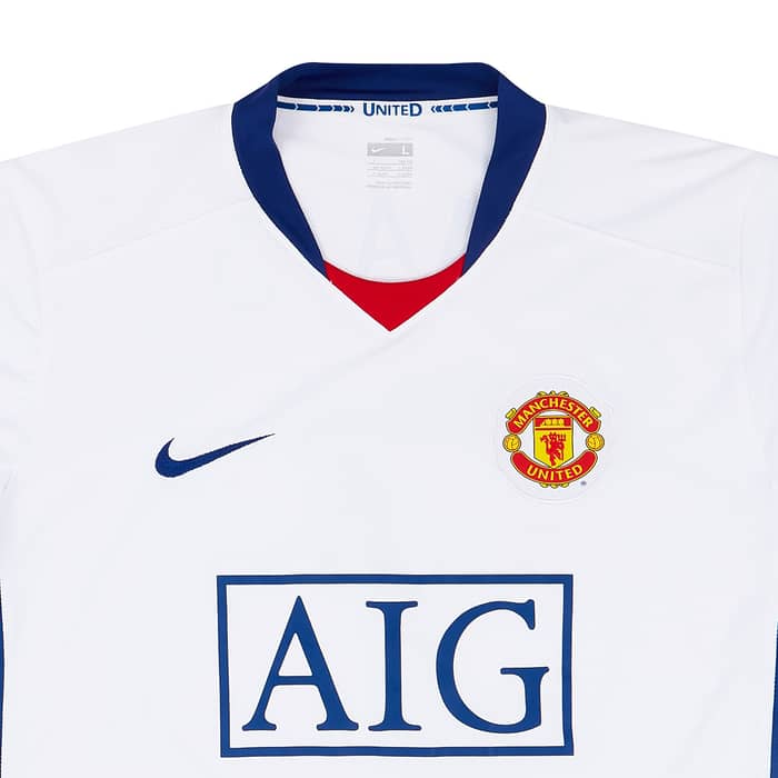 2008-10 Manchester United Away Shirt Berbatov #9 - 6/10 - XXL