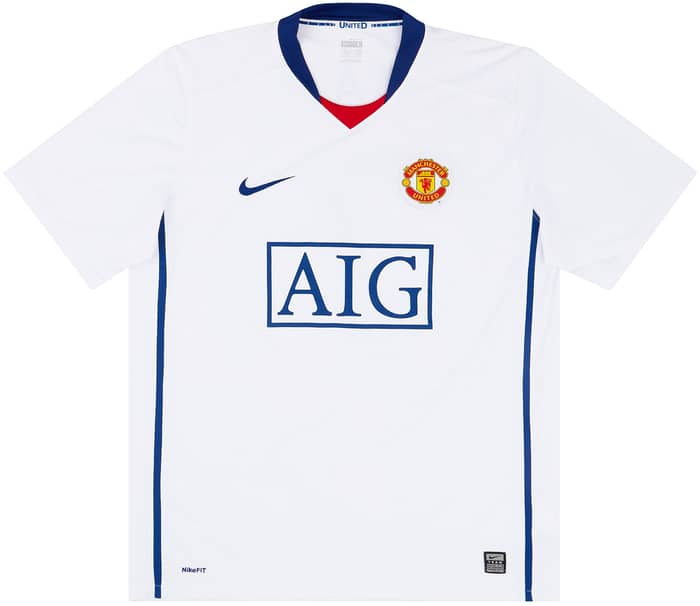 2008-10 Manchester United Away Shirt Berbatov #9 - 6/10 - XXL