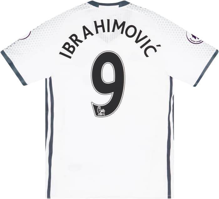2016-17 Manchester United Player Issue Third Shirt Ibrahimovic #9