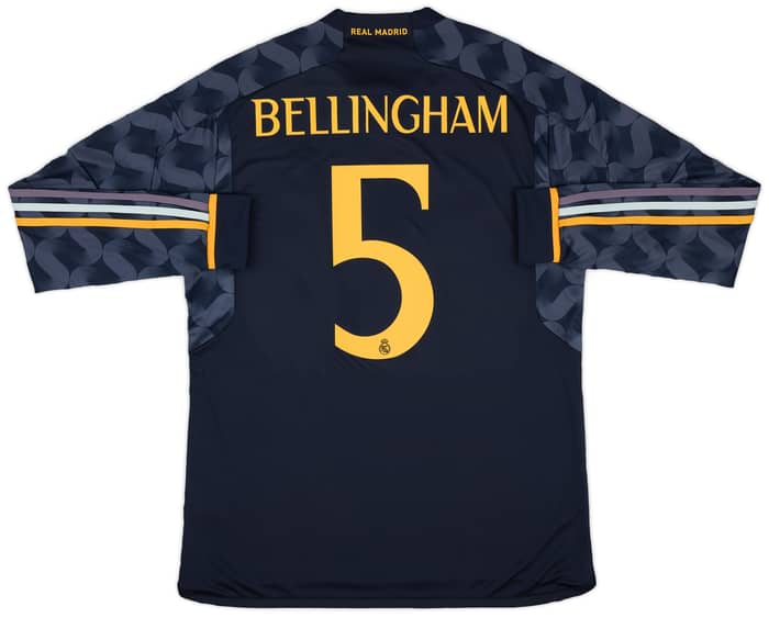 2023-24 Real Madrid Away L/S Shirt Bellingham #5