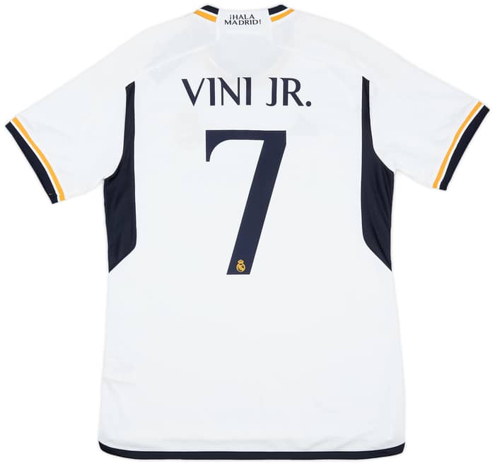 2023-24 Real Madrid Home Shirt Vini Jr #7