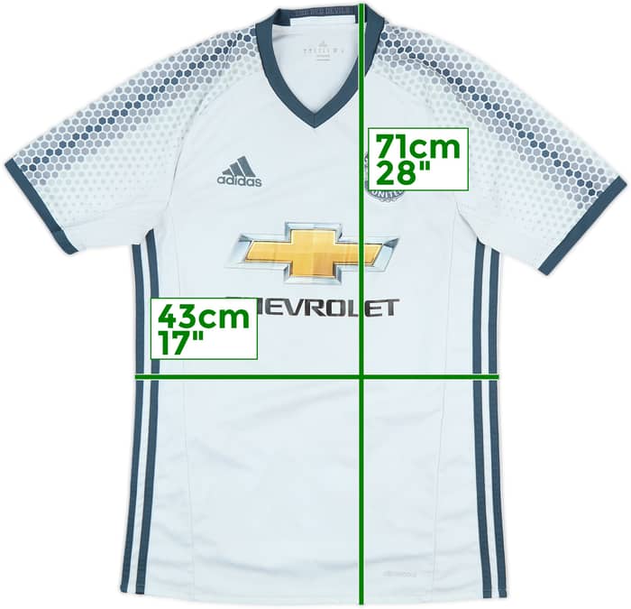 2016-17 Manchester United Third Shirt Rooney #10 - 5/10 - (S)