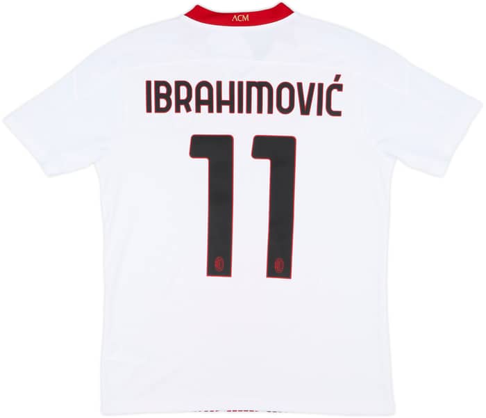 2020-21 AC Milan Away Shirt Ibrahimovic #11 (M)
