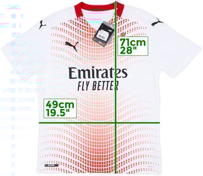 2020-21 AC Milan Away Shirt Ibrahimovic #11 (M)