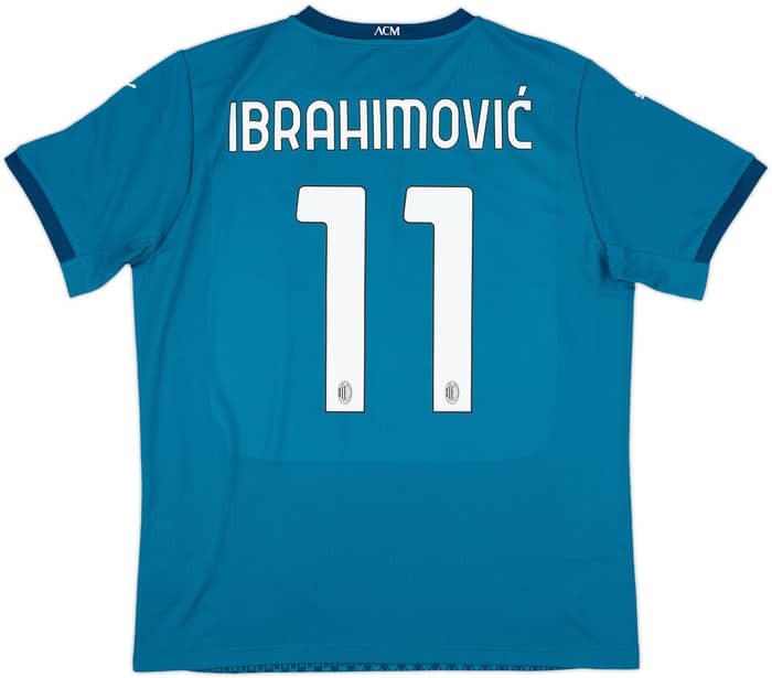 2020-21 AC Milan Third Shirt Ibrahimovic #11 (L)