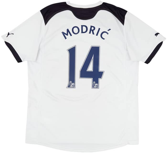 2010-11 Tottenham Home Shirt Modric #14 - 6/10 - (L)