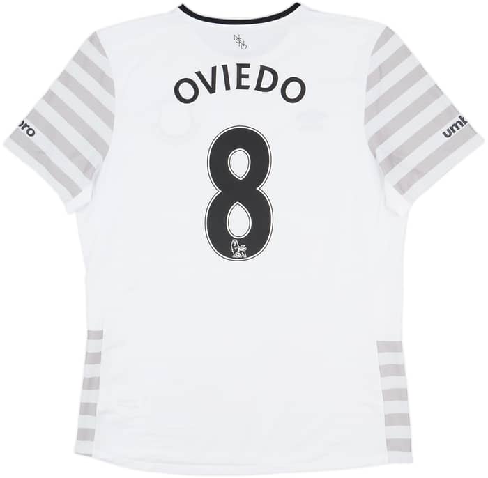 2015-16 Everton Away Shirt Oviedo #8 - 9/10 - (XL)