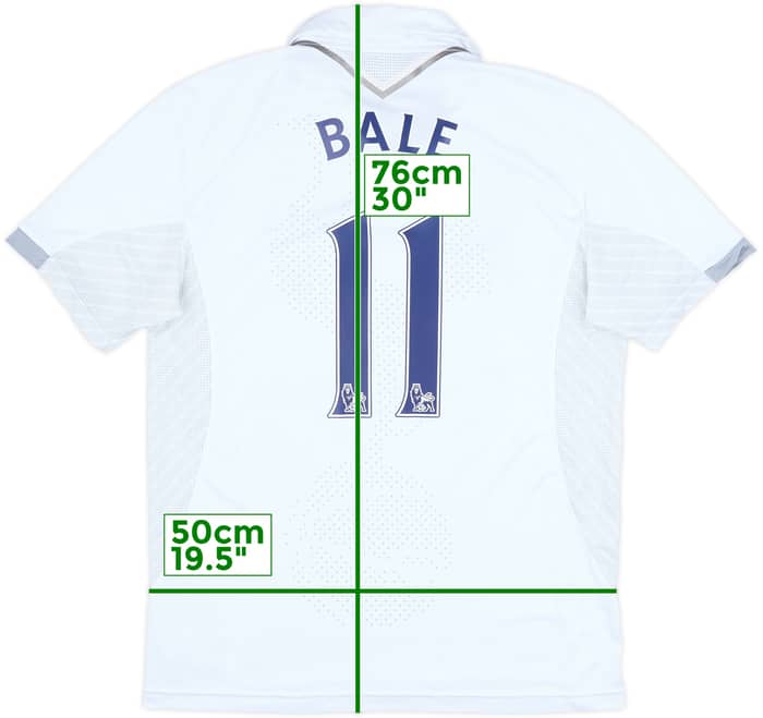 2012-13 Tottenham Home Shirt Bale #11 - 8/10 - (L)