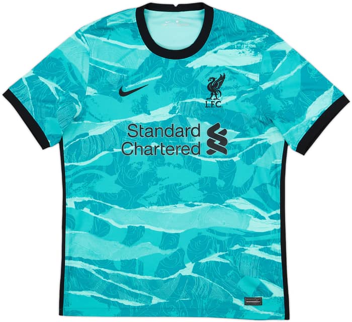 2020-21 Liverpool Away Shirt Virgil #4 - 10/10 - (L)
