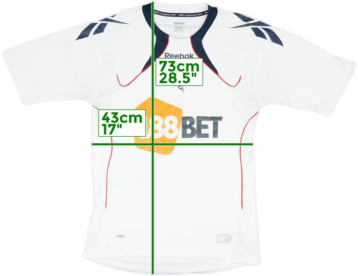 2010-11 Bolton Home Shirt Davies #14 - 7/10 - (S)