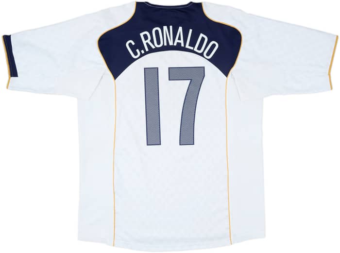 2004-06 Portugal Away Shirt C. Ronaldo #17 - 8/10 - (XL)