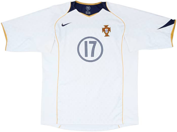 2004-06 Portugal Away Shirt C. Ronaldo #17 - 8/10 - (XL)