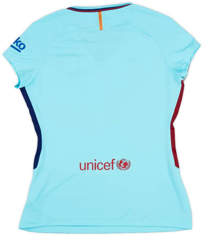 2017-18 Barcelona Away Shirt - 9/10 - (Women's L)