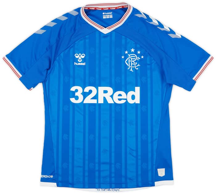 2019-20 Rangers Home Shirt - 9/10 - (L)