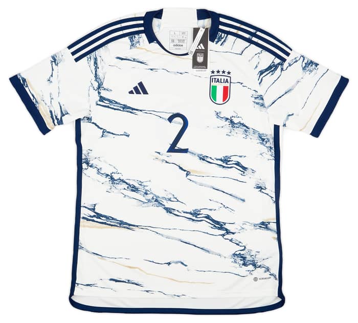 2023-24 Italy Away Shirt Di Lorenzo #2