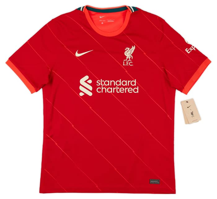 2021-22 Liverpool Home Shirt Virgil #4