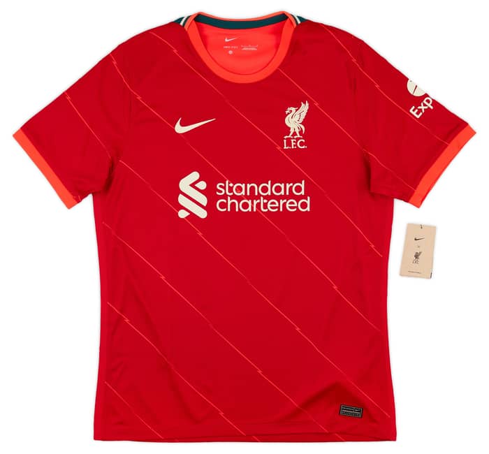 2021-22 Liverpool Home Shirt M.Salah #11