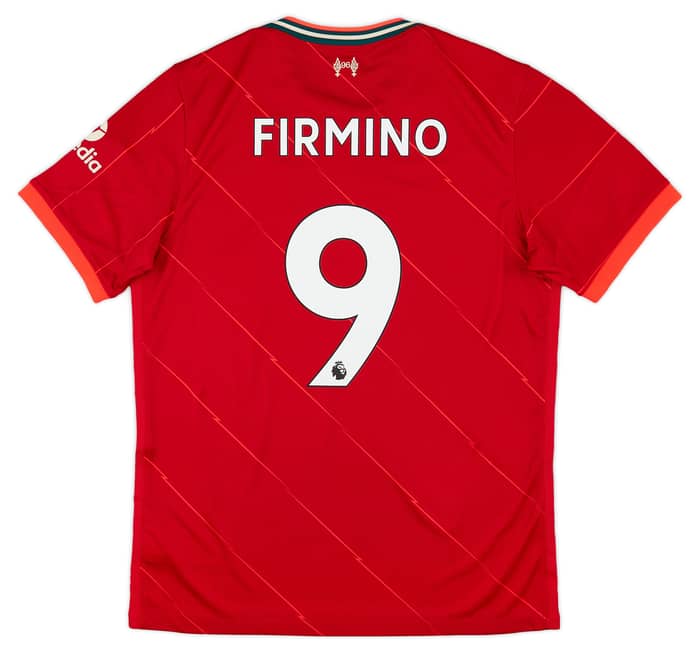 2021-22 Liverpool Home Shirt Firmino #9