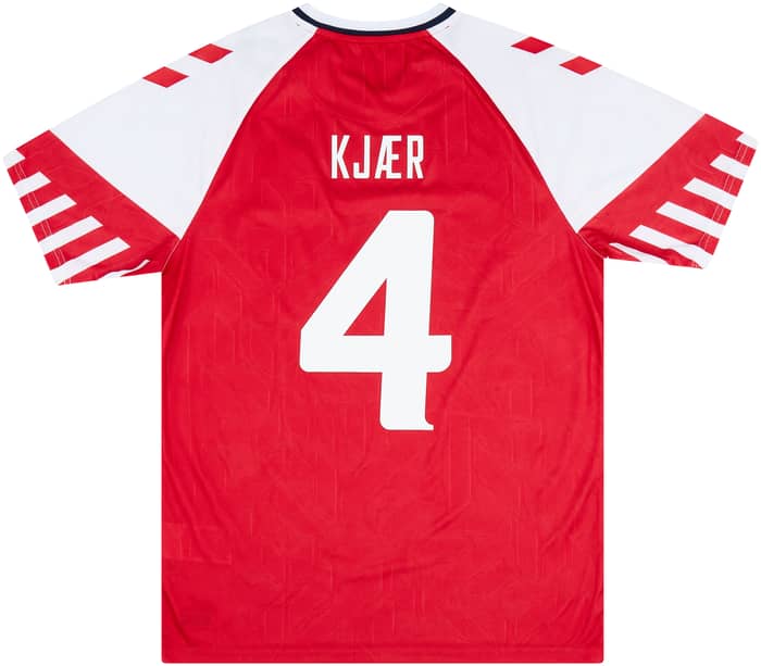 2023-24 Denmark Home Shirt Kjaer #4