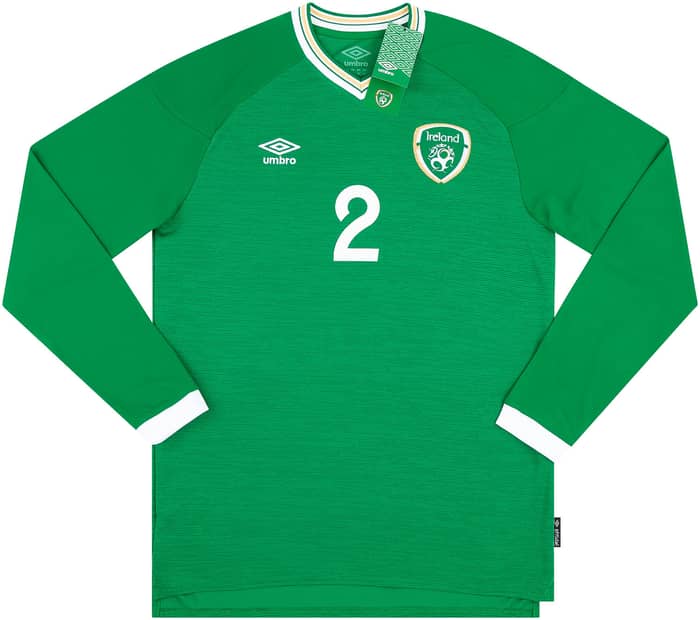 2020-21 Ireland Home L/S Shirt Coleman #2