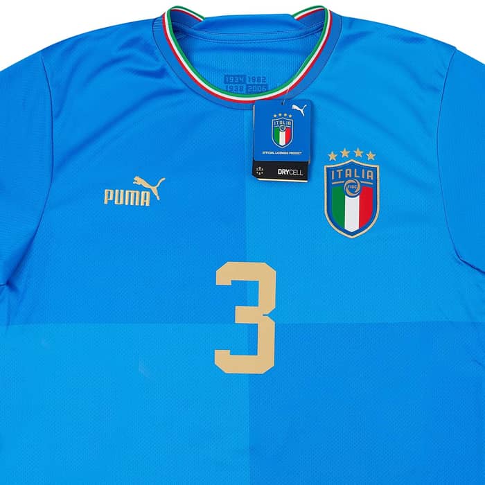2022-23 Italy Home Shirt Chiellini #3