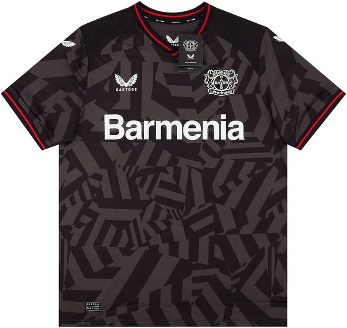 2022-23 Bayer Leverkusen Player Issue Pro Away Shirt Schick #14