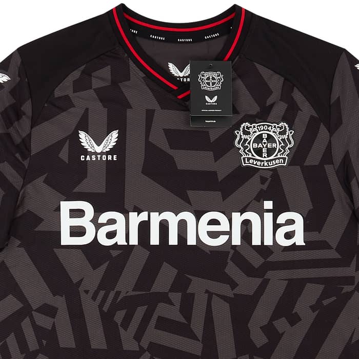 2022-23 Bayer Leverkusen Player Issue Pro Away Shirt Schick #14