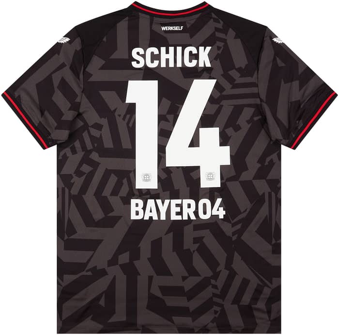 2022-23 Bayer Leverkusen Player Issue Pro Away Shirt Schick #14