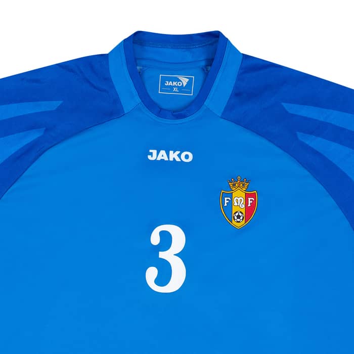 2006 Moldova Match Issue Home Shirt #3 (Corneencov)