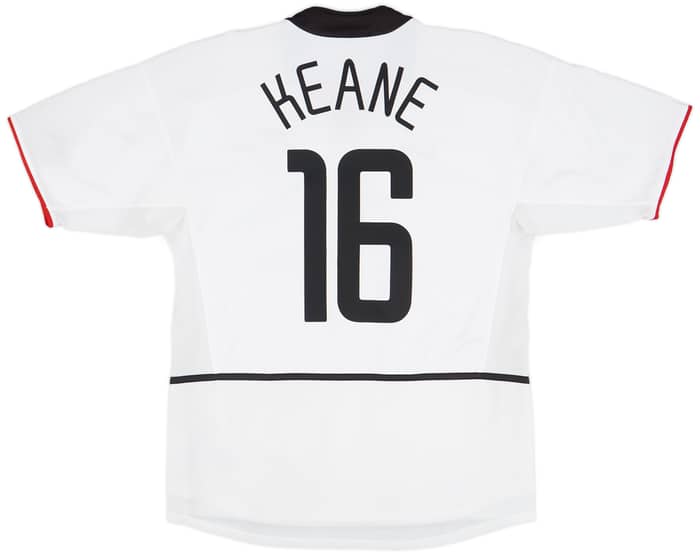 2002-03 Manchester United Away Shirt Keane #16