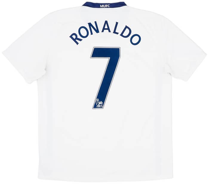 2008-10 Manchester United Away Shirt Ronaldo #7