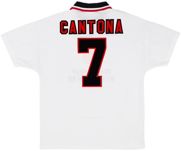 1996-97 Manchester United Away Shirt Cantona #7