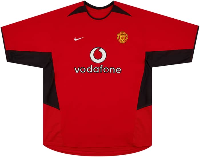2002-04 Manchester United Home Shirt Beckham #7