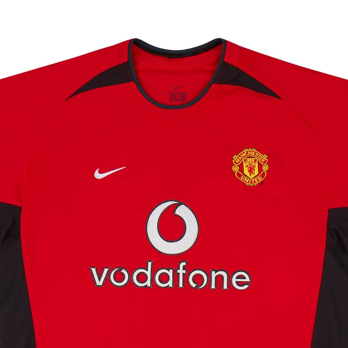 2002-04 Manchester United Home Shirt Beckham #7