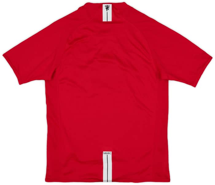 2007-09 Manchester United Home Shirt - 8/10 - (XL.Boys)