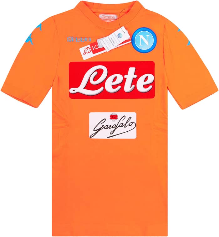 2016-17 Napoli Authentic GK Home S/S Shirt