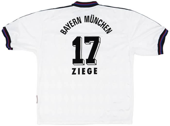 1996-98 Bayern Munich Away Shirt Ziege #17 - 9/10 - (XL)