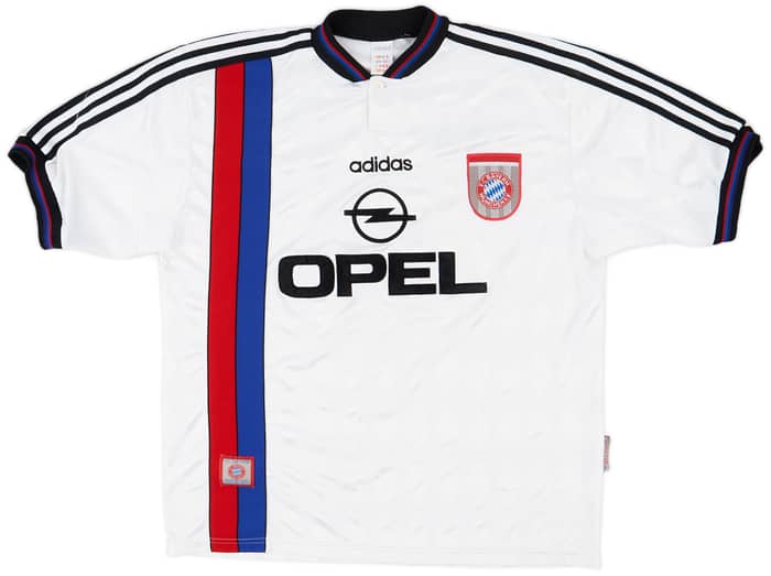 1996-98 Bayern Munich Away Shirt Ziege #17 - 9/10 - (XL)